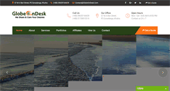 Desktop Screenshot of globeondesk.com